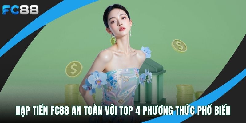 Nạp Tiền FC88 An Toàn Với Top 4 Phương Thức Phổ Biến Nạp tiền FC88