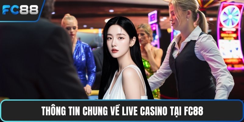 Thông tin chung về live casino tại FC88